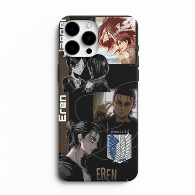 Premium AOT-Inspired Glass Phone Case