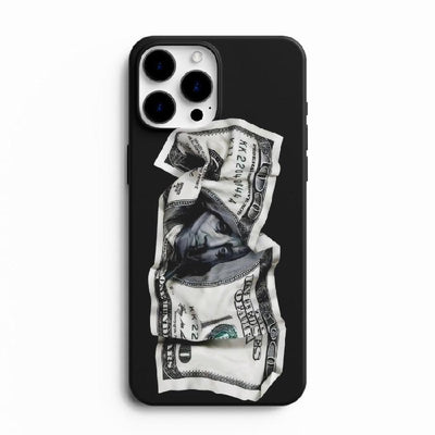 Green Rush – Dollar Aesthetic Glass Phone Case