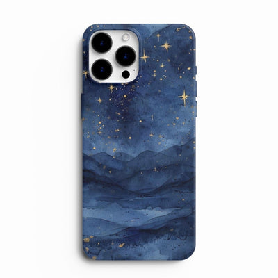 Midnight Reflect – Premium Glass Case | Glossy Finish