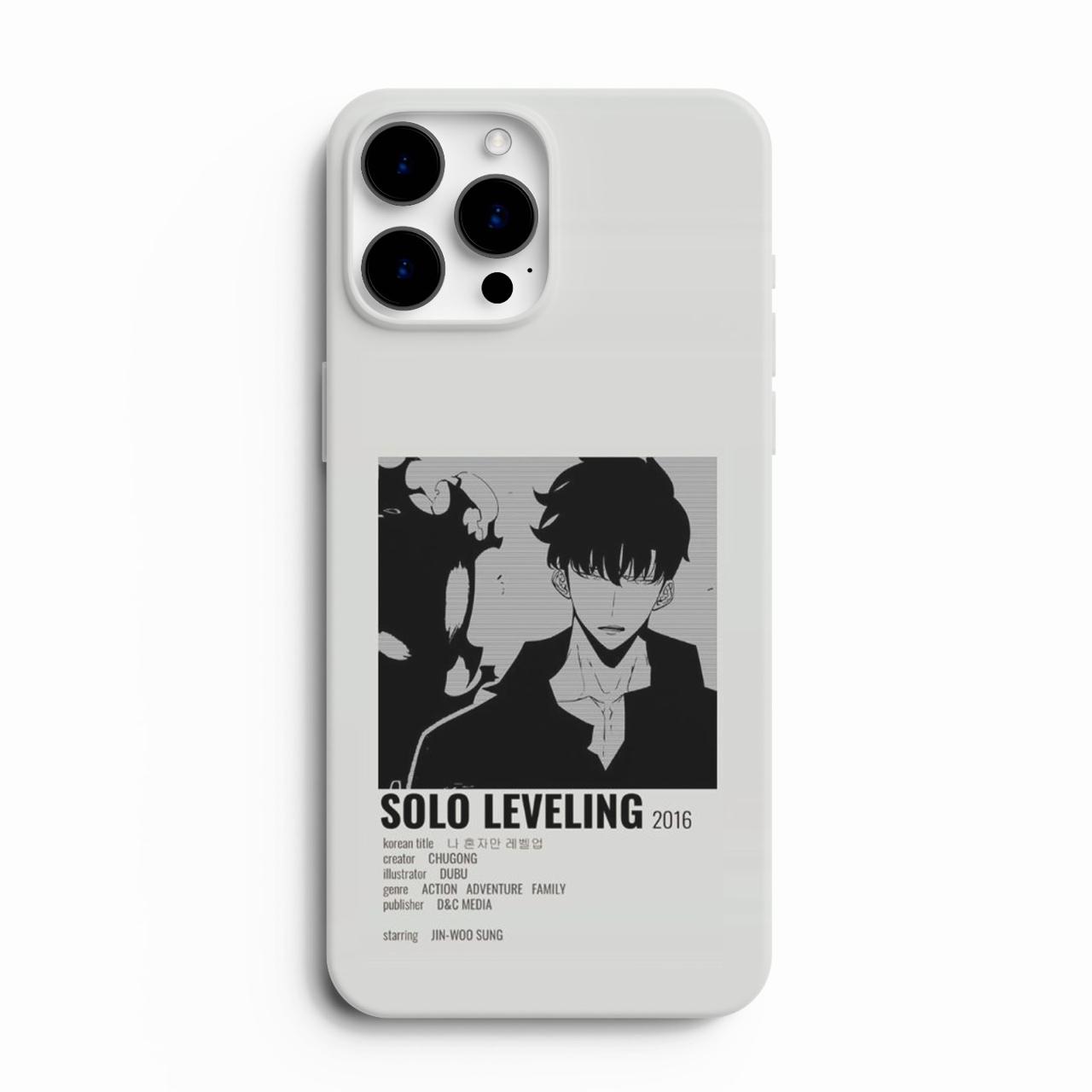 Monarch Polaroid |Solo Levelling| Glass Phone Case